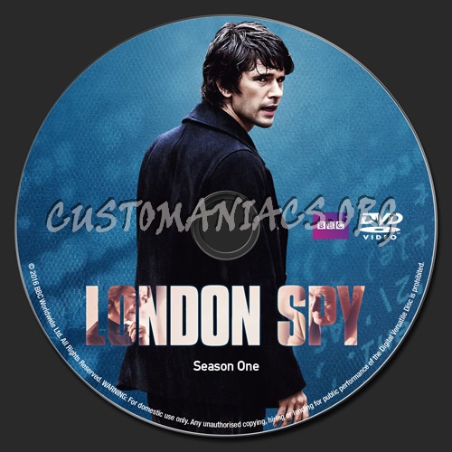 London Spy Season 1 dvd label