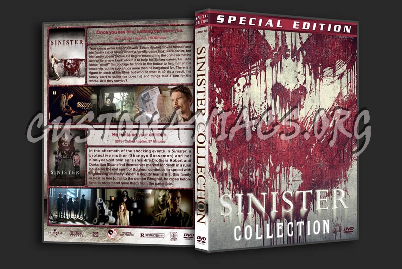 Sinister Double Feature dvd cover