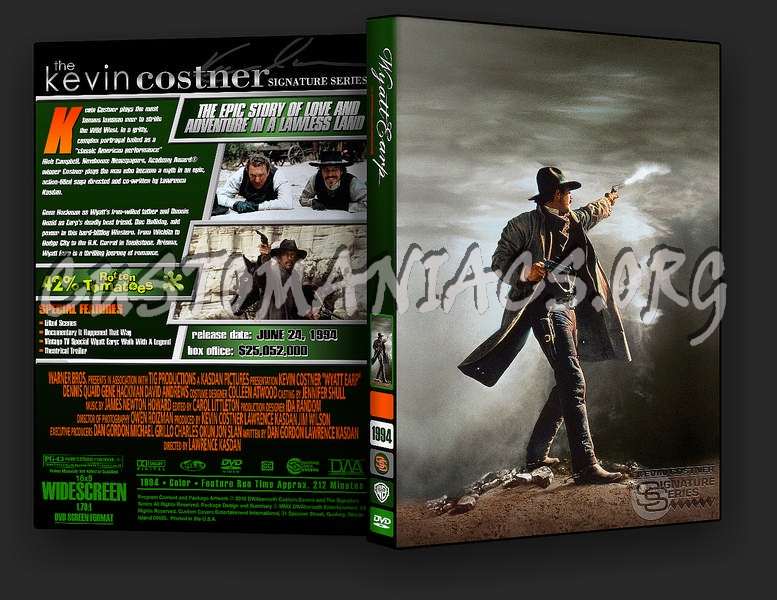 Wyatt Earp dvd cover