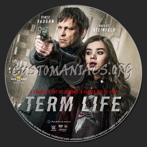 Term Life dvd label