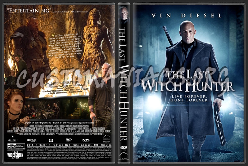 The Last Witch Hunter dvd cover