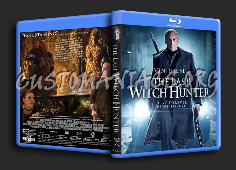 The Last Witch Hunter dvd cover