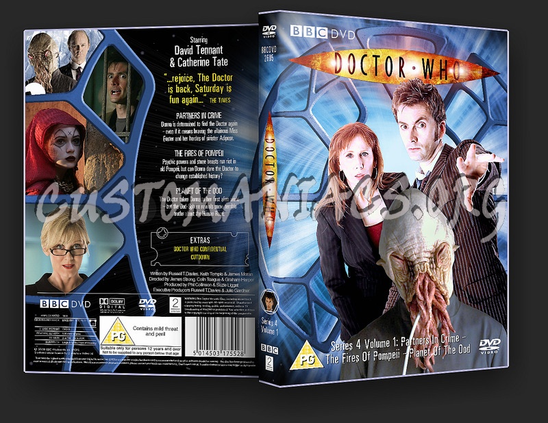 Doctor Who Series Four Volume One dvd cover