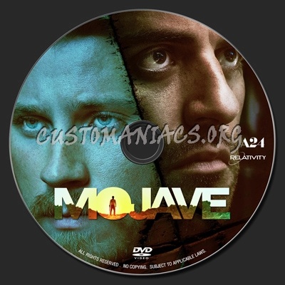 Mojave (2016) dvd label