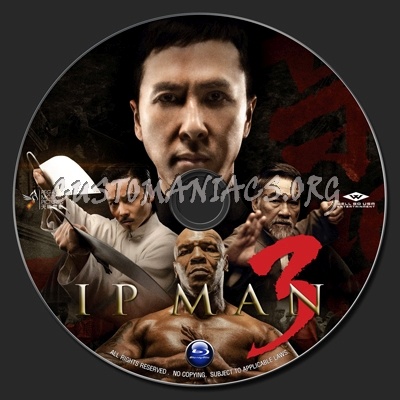 Ip Man 3 (2015) blu-ray label