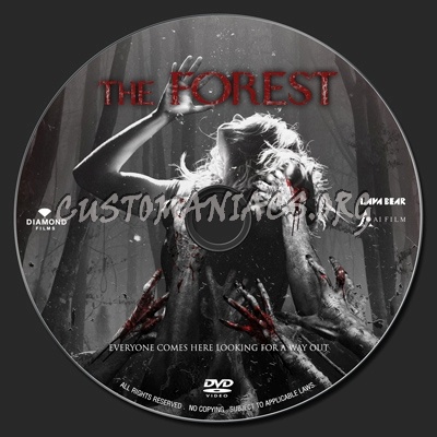 The Forest (2016) dvd label