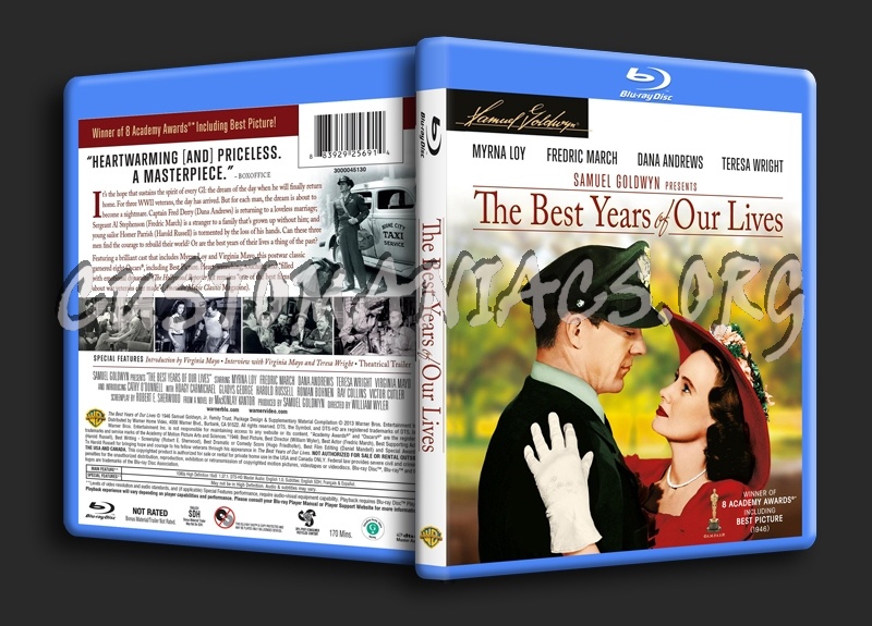 The Best Years of Our Lives blu-ray cover