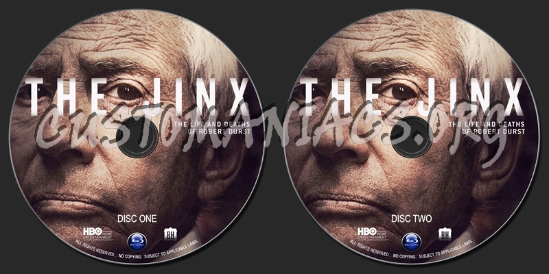 The Jinx : The Life And Deaths Of Robert Durst (2015) blu-ray label