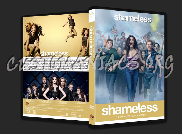 Shameless (US) Season 4 dvd cover