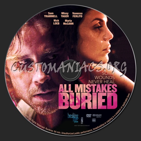 All Mistakes Buried dvd label