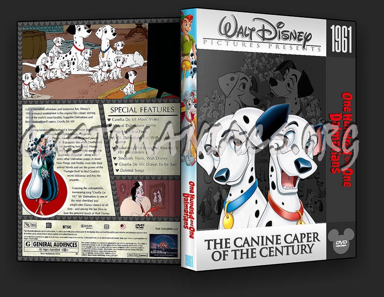 101 Dalmations dvd cover