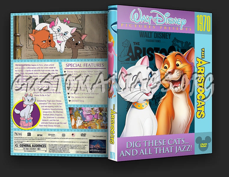 The Aristocats dvd cover