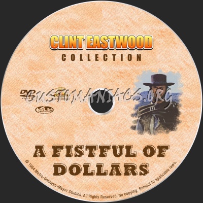 The Clint Eastwood Collection dvd label