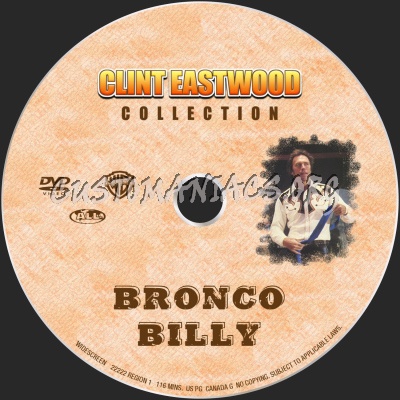 Bronco Billy dvd label