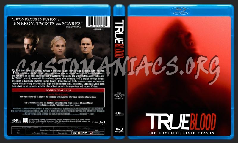 True Blood Complete blu-ray cover