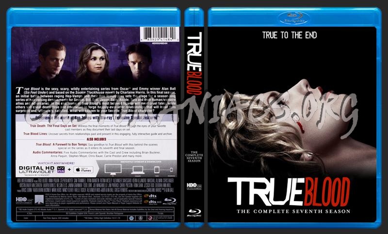 True Blood Complete blu-ray cover