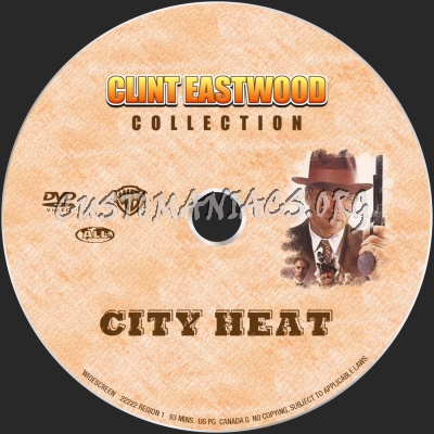 City Heat dvd label