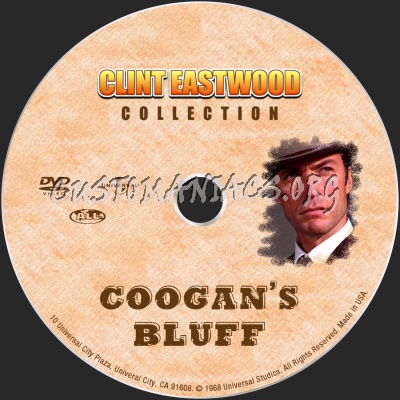 Coogan's Bluff dvd label