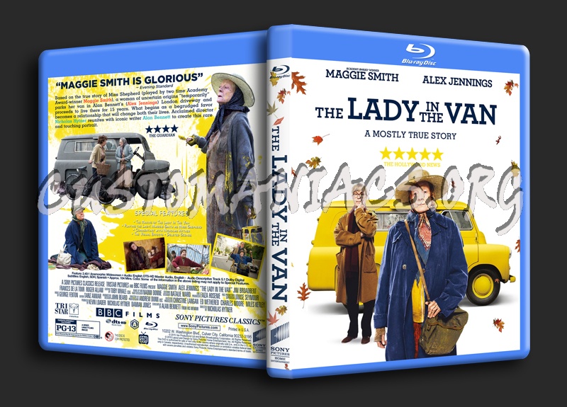 The Lady In The Van dvd cover