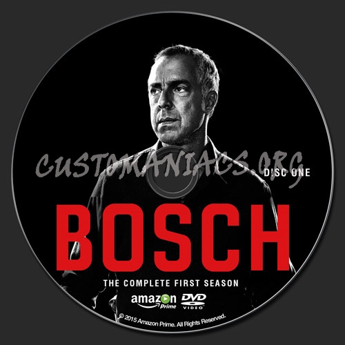 Bosch - Season 1 dvd label