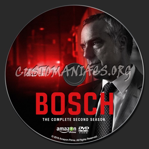 Bosch - Season 2 dvd label