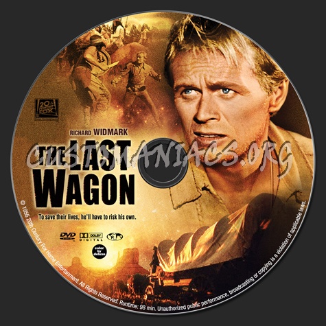 The Last Wagon dvd label