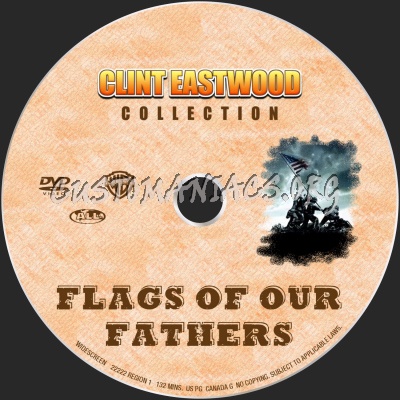 Flags Of Our Fathers dvd label