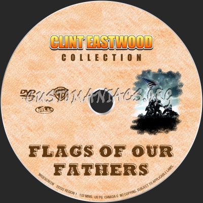 Flags Of Our Fathers dvd label