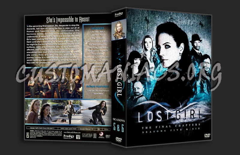 Lost Girl - Seasons 5 & 6 dvd cover