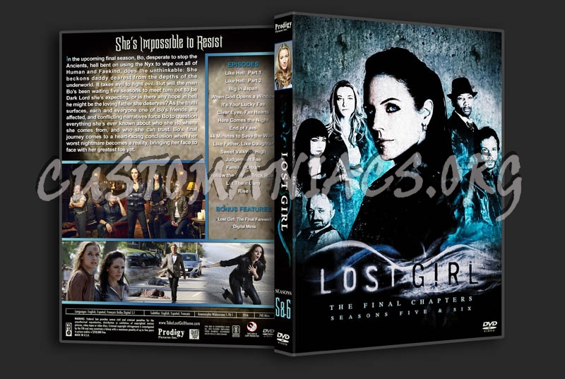 Lost Girl - Seasons 5 & 6 dvd cover