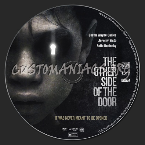 The Other Side of the Door dvd label