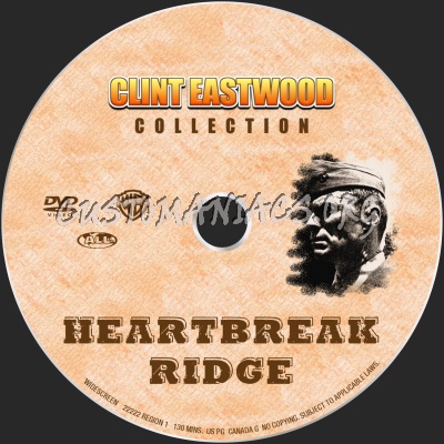Heartbreak Ridge dvd label