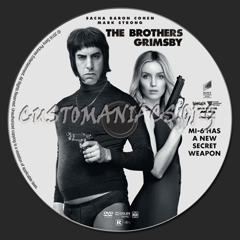 The Brothers Grimsby dvd label