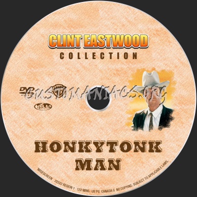 Honkytonk Man dvd label