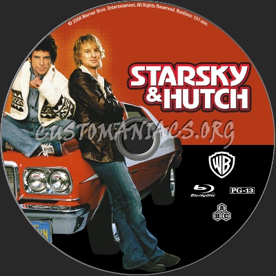 Starsky & Hutch blu-ray label