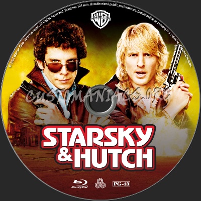 Starsky & Hutch blu-ray label