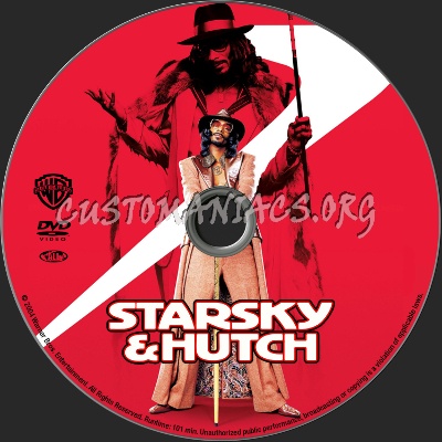 Starsky & Hutch dvd label