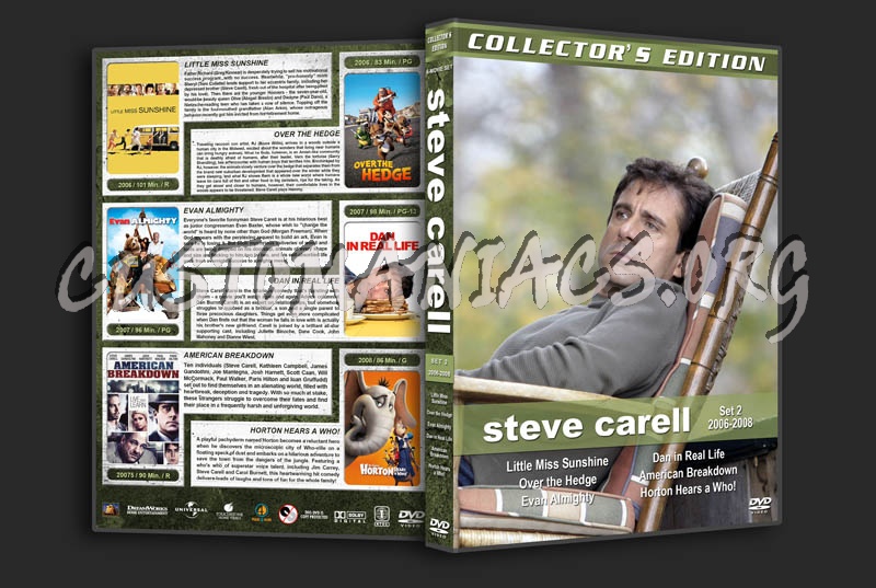 Steve Carell - Set 2 (2006-2008) dvd cover