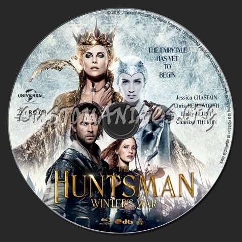 The Huntsman: Winter's War blu-ray label