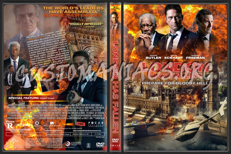 London Has Fallen dvd cover