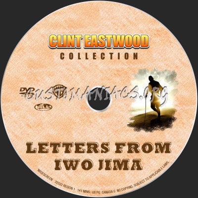 Letters From Iwo Jima dvd label