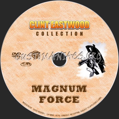 Magnum Force dvd label