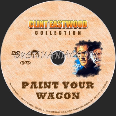 Paint Your Wagon dvd label