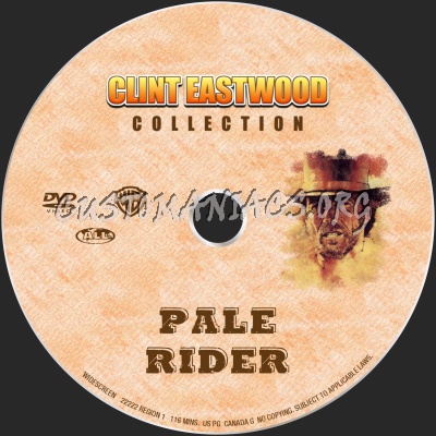 Pale Rider dvd label