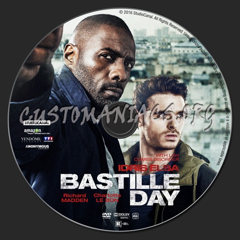 Bastille Day dvd label