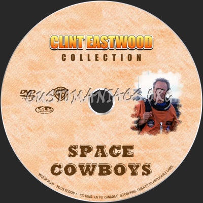 Space Cowboys dvd label