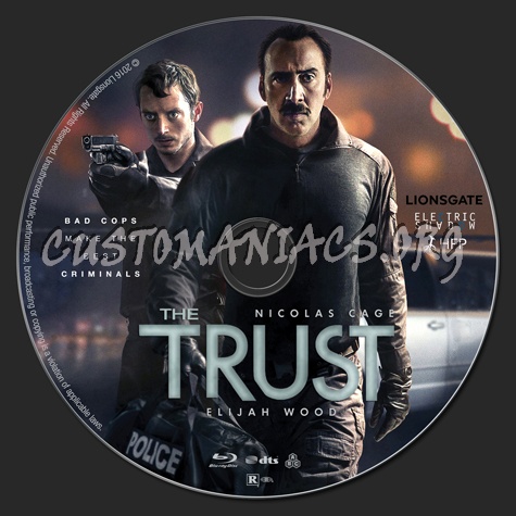 The Trust blu-ray label