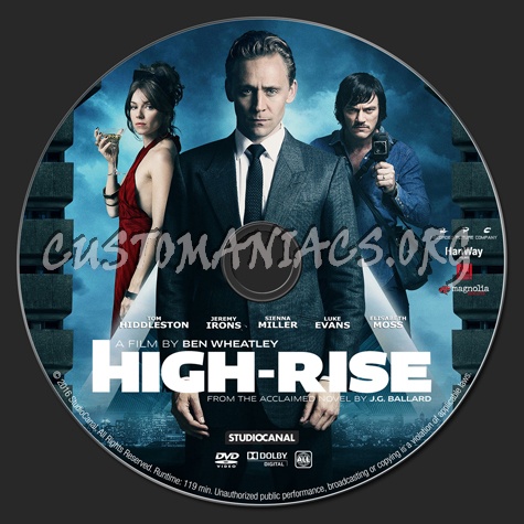 High-Rise dvd label