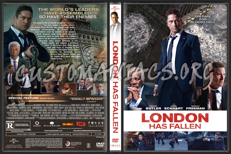 London Has Fallen dvd cover