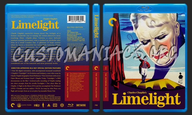 756 - Limelight blu-ray cover